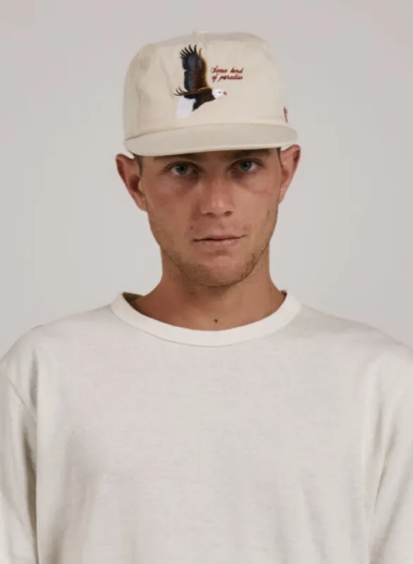 Beholder 5 Panel Cap - Unbleached sold by Thrills