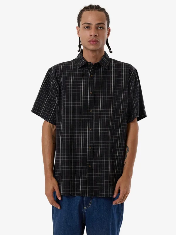 Lockstar Short Sleeve Shirt - Black sold by Thrills
