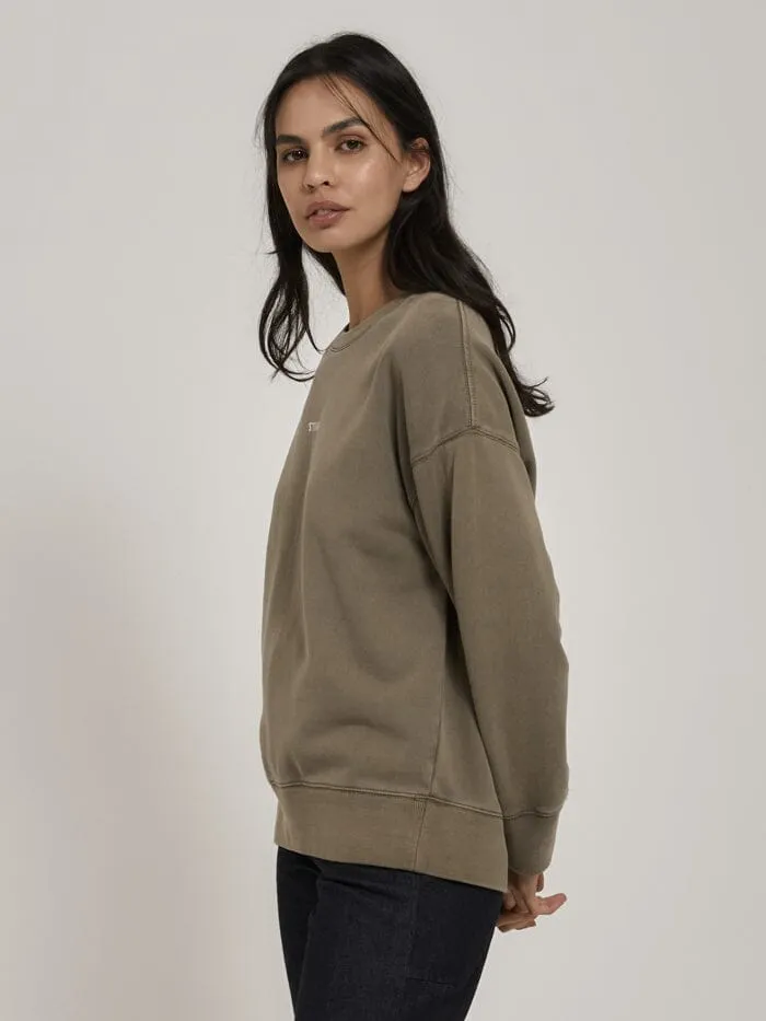 Minimal Thrills Slouch Crew - Dune sold by Thrills product image thumbnail 3