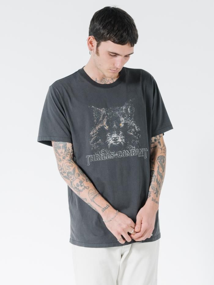 Shades Of Wolf Merch Fit Tee - Vintage Black sold by Thrills