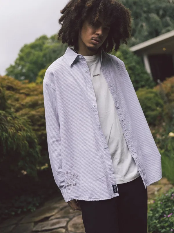 Occasions Disorder Long Sleeve Shirt - Desert Stripe sold by Thrills