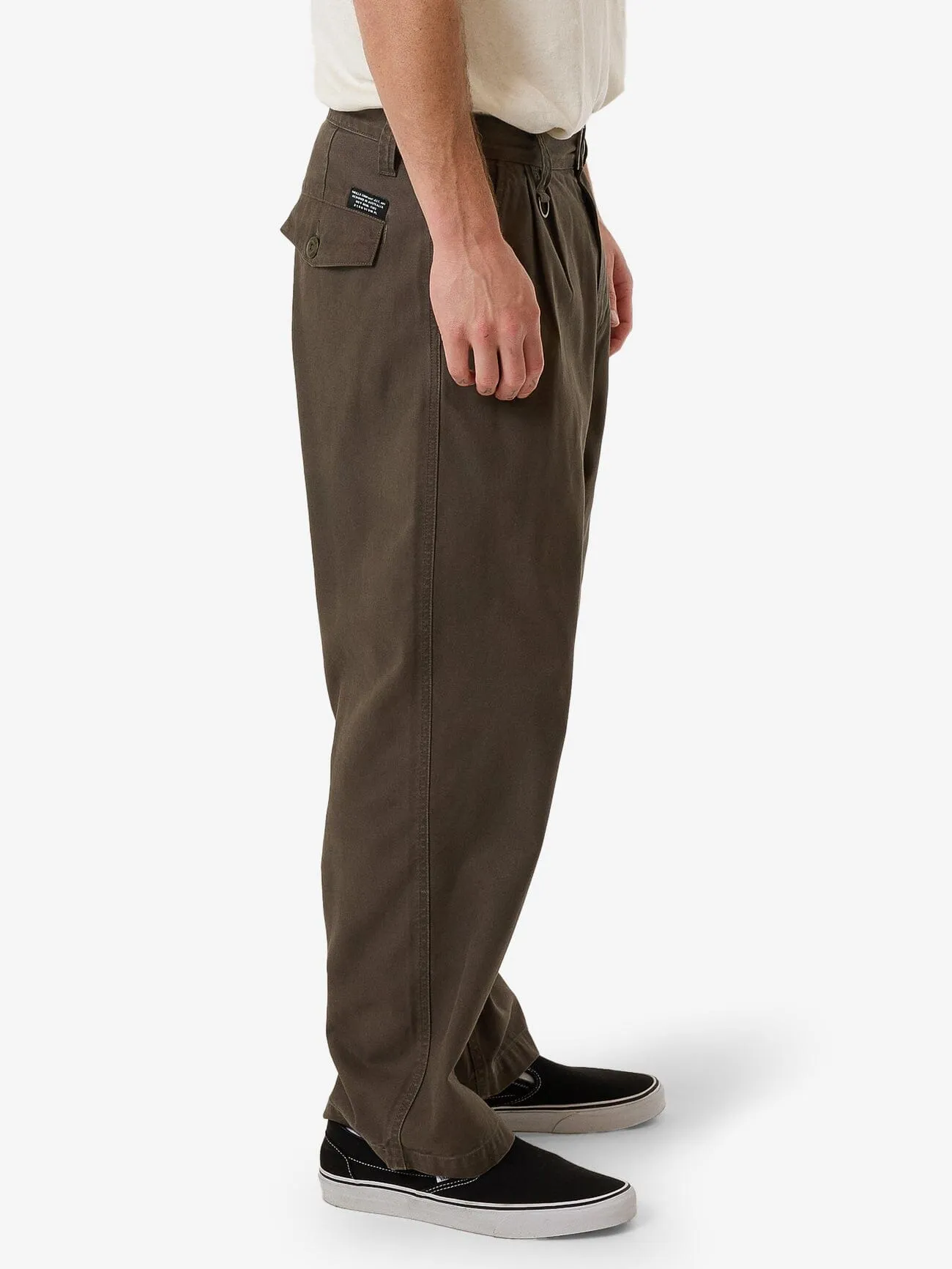 Honour Big Slacker Pant - Olive Night sold by Thrills product image thumbnail 4