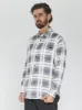 Hard Yakka x Thrills Flannel Long Sleeve Shirt - Dirty White sold by Thrills