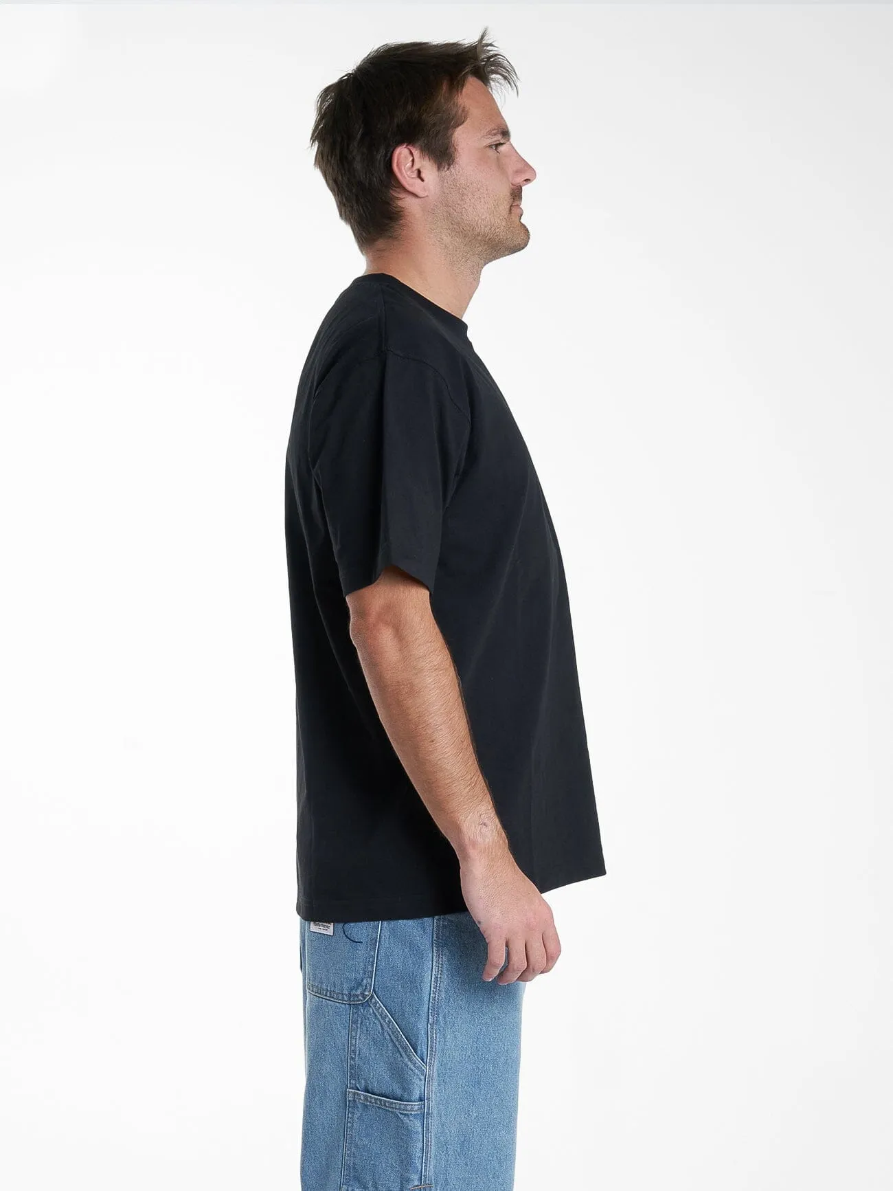 Hard Yakka X Thrills Oversize Pocket Tee - Black sold by Thrills product image thumbnail 3