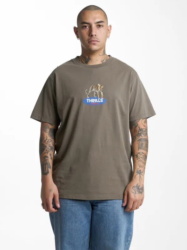 Lurker Merch Fit Tee - Tarmac sold by Thrills