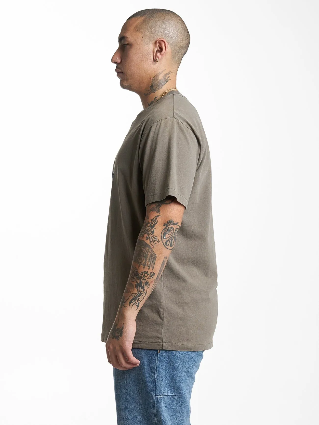 Lurker Merch Fit Tee - Tarmac sold by Thrills product image thumbnail 3