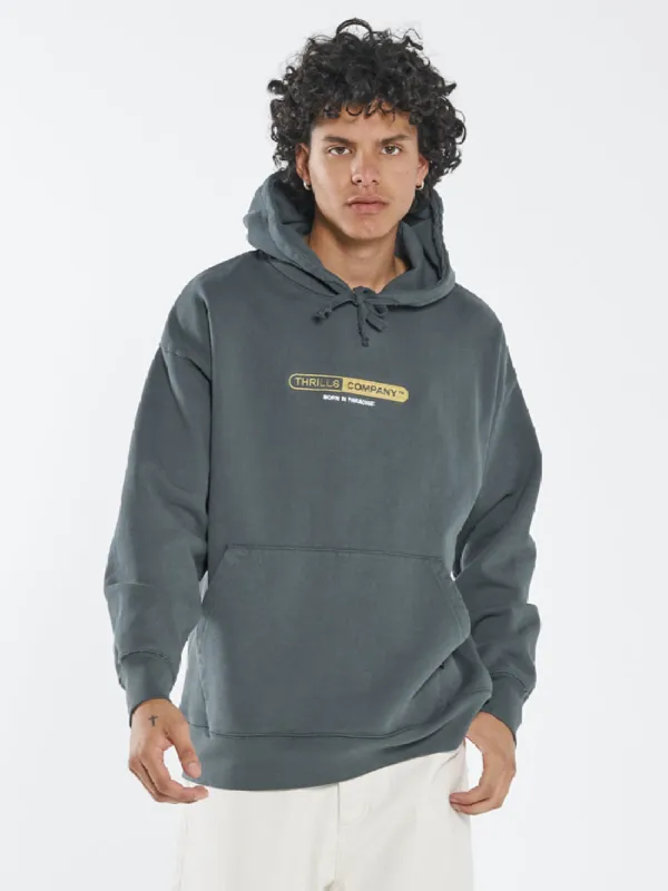 League Slouch Pull On Hood - Deep Forest sold by Thrills