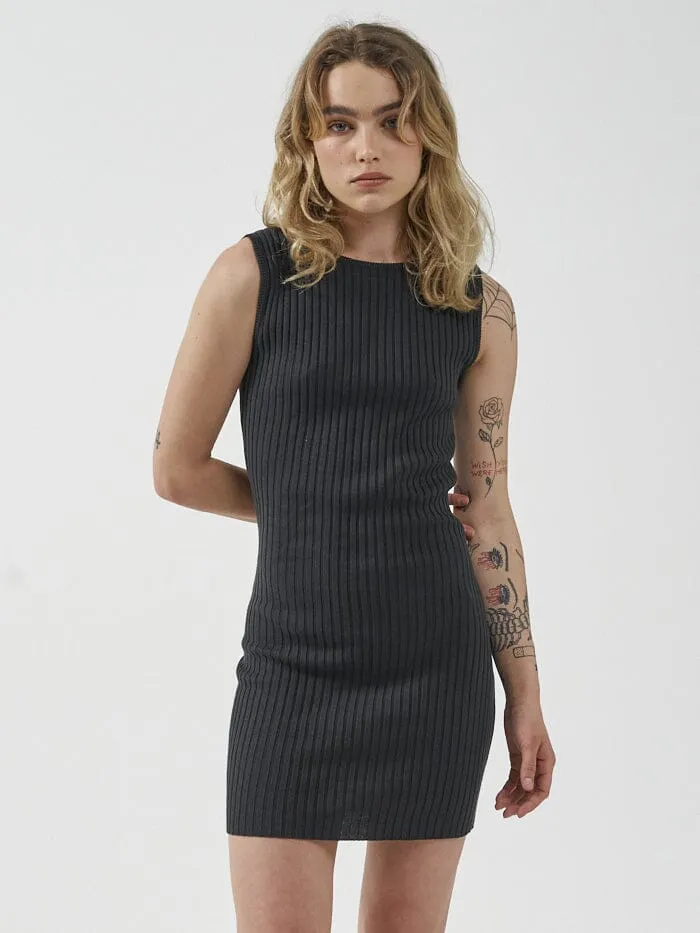 Maya Knit Dress - Black sold by Thrills