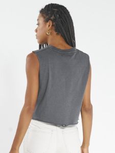 Thrills Unlimited Crop Muscle - Merch Black sold by Thrills