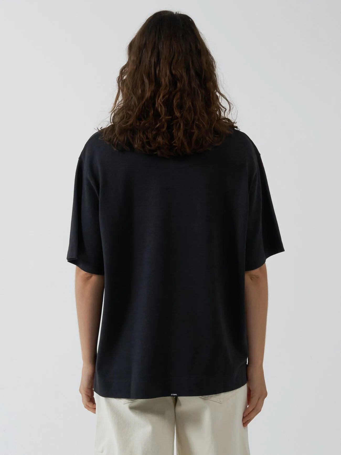 Levitation Hemp Box Tee - Washed Black sold by Thrills product image thumbnail 2