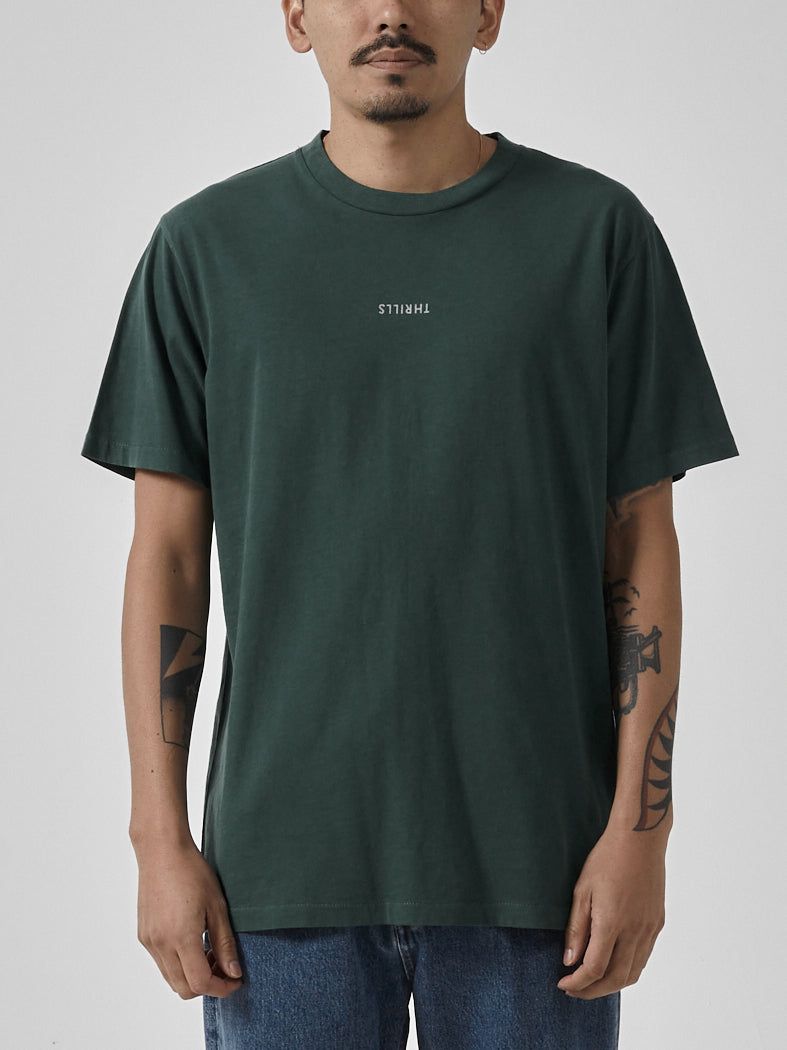 Minimal Thrills Merch Fit Tee - Mallard Green sold by Thrills
