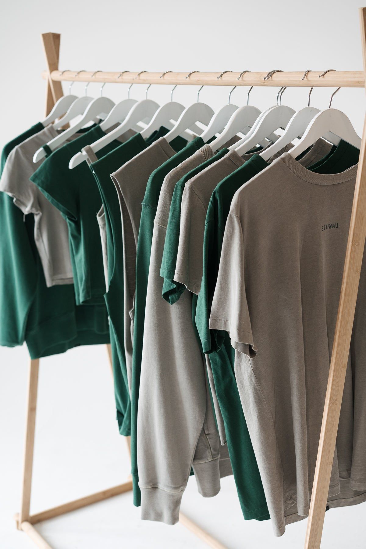Minimal Thrills Merch Fit Tee - Mallard Green sold by Thrills product image thumbnail 4