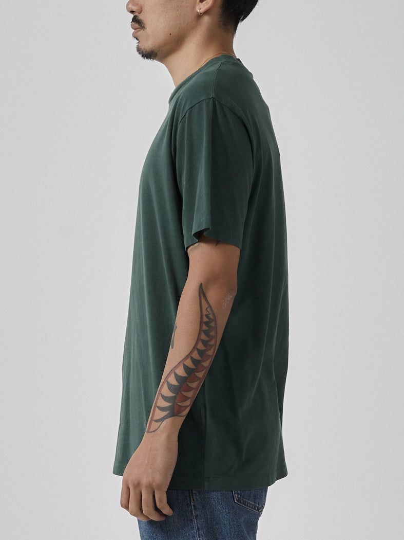 Minimal Thrills Merch Fit Tee - Mallard Green sold by Thrills product image thumbnail 3