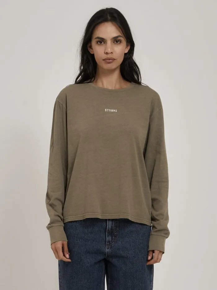 Minimal Thrills LS Tee - Dune sold by Thrills