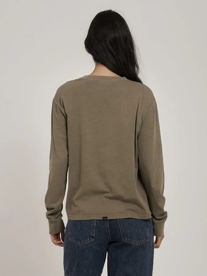 Minimal Thrills LS Tee - Dune sold by Thrills product image thumbnail 2