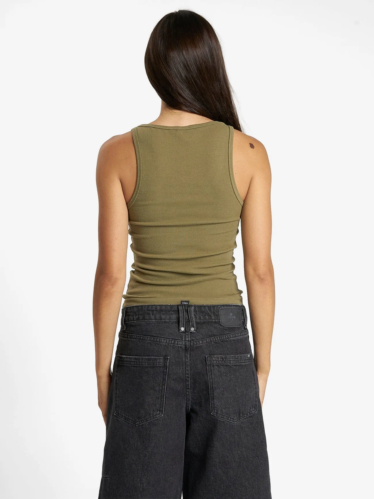 Minimal Thrills Scoop Tank - Aloe sold by Thrills product image thumbnail 2