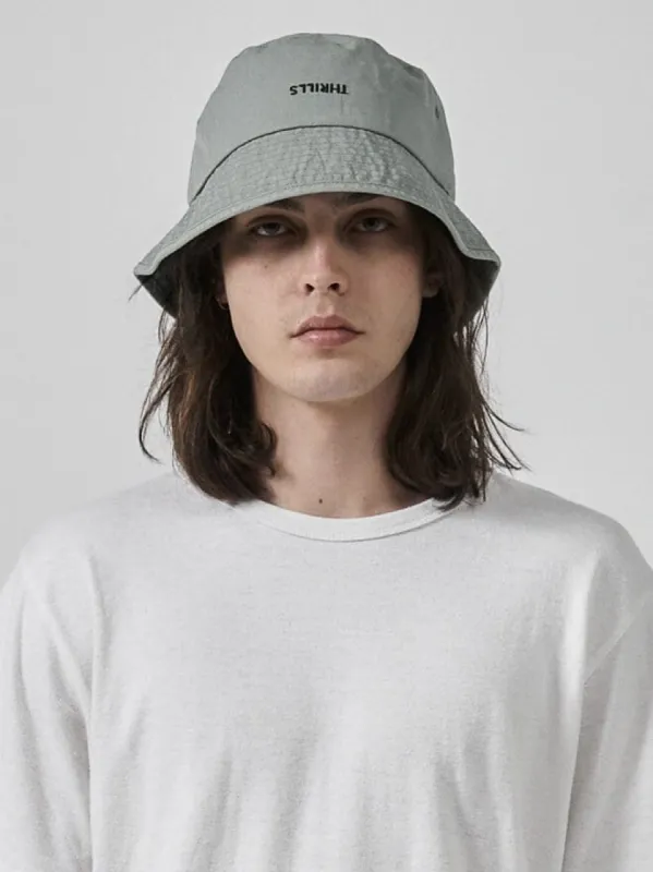 Minimal Thrills Bucket Hat - Seaglass Green sold by Thrills