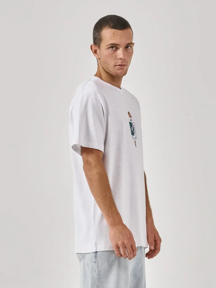 Hemp Existencial Merch Fit Tee - Lucent White sold by Thrills product image thumbnail 5