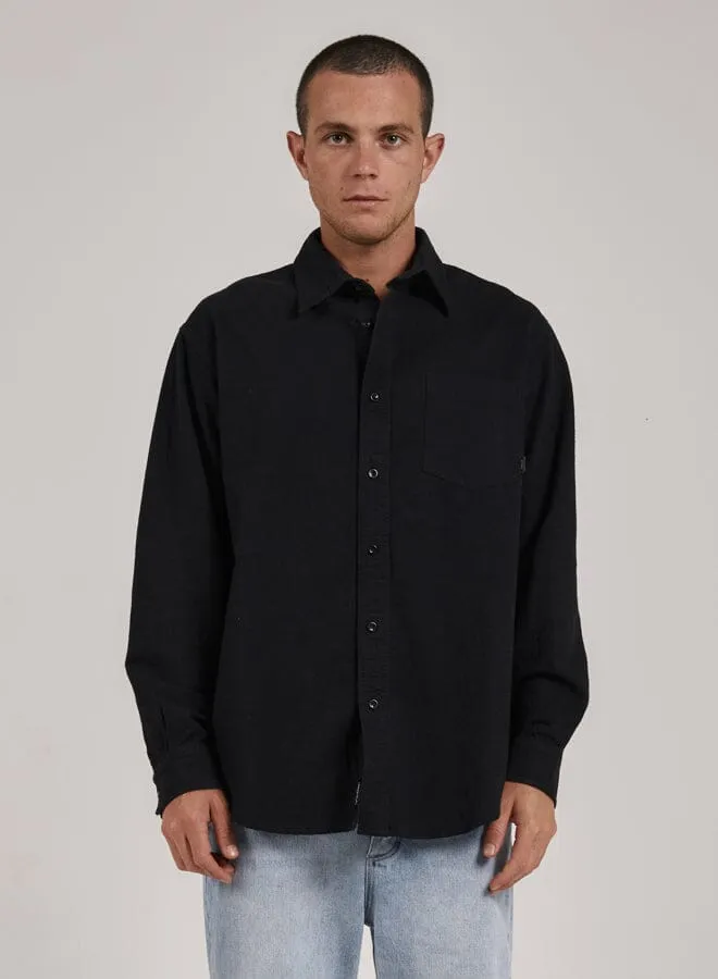 Superior Long Sleeve Shirt - Indigo Black sold by Thrills