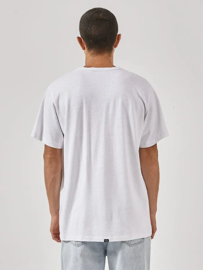 Hemp Existencial Merch Fit Tee - Lucent White sold by Thrills product image thumbnail 3