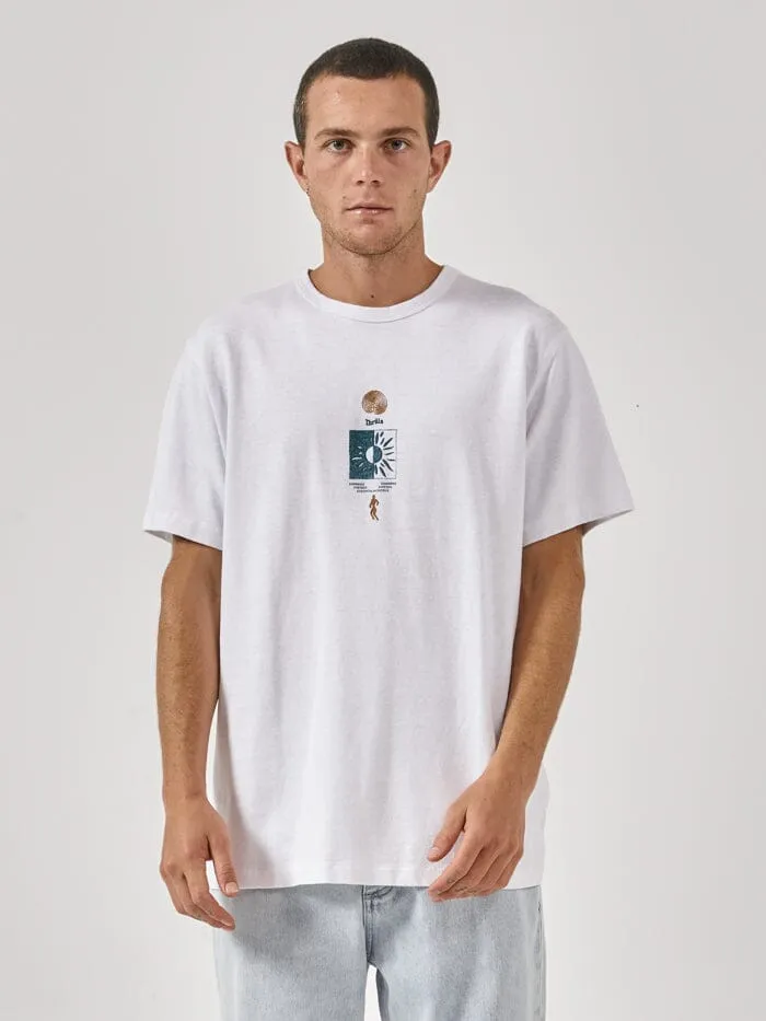 Hemp Existencial Merch Fit Tee - Lucent White sold by Thrills product image thumbnail 2