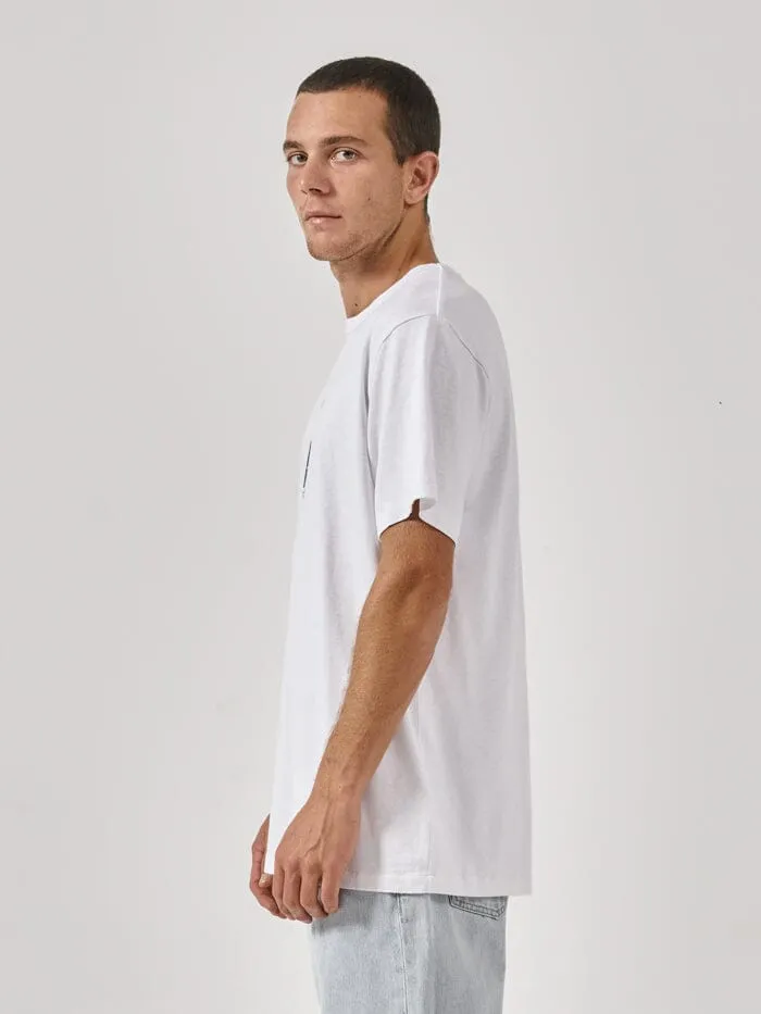 Hemp Existencial Merch Fit Tee - Lucent White sold by Thrills product image thumbnail 4