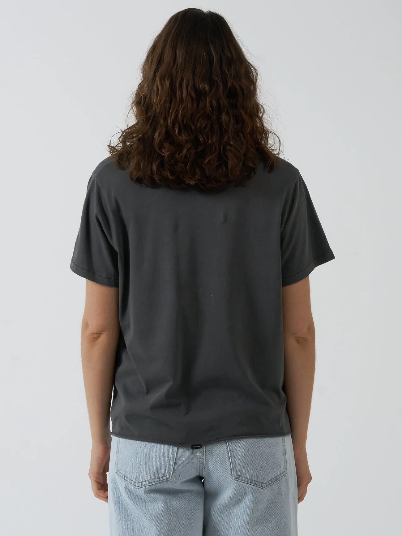 Minimal Thrills Relaxed Tee - Merch Black sold by Thrills product image thumbnail 2