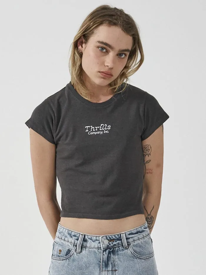 Intuition Hemp Mini Tee - Merch Black sold by Thrills product image thumbnail 5