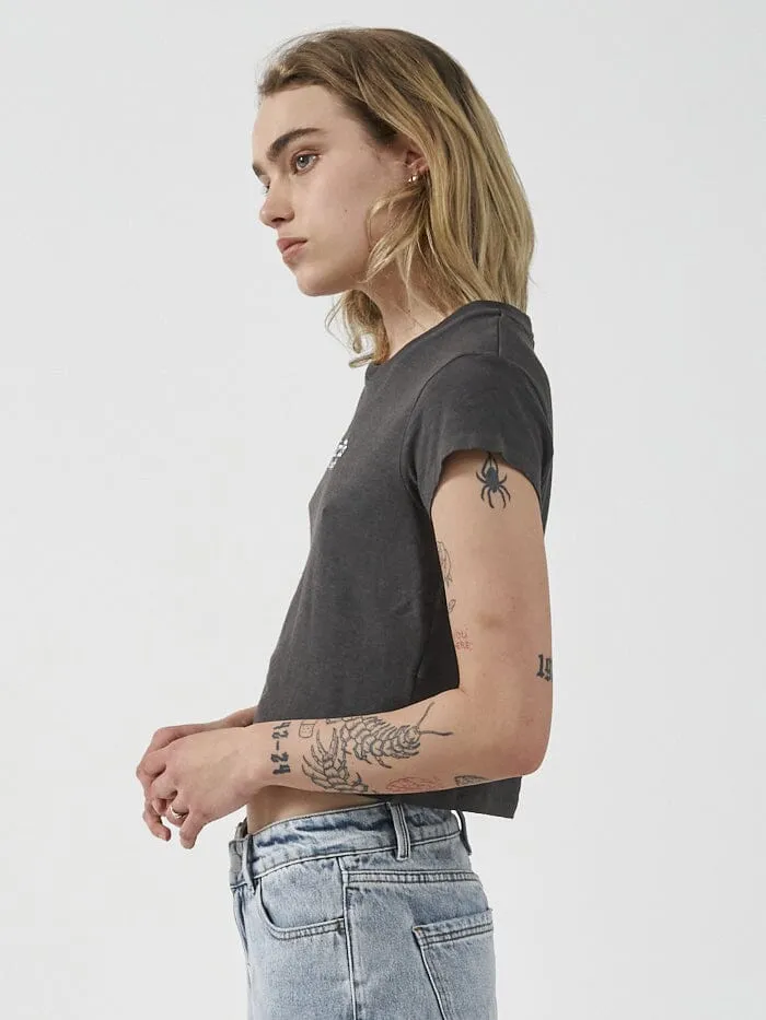 Intuition Hemp Mini Tee - Merch Black sold by Thrills product image thumbnail 3