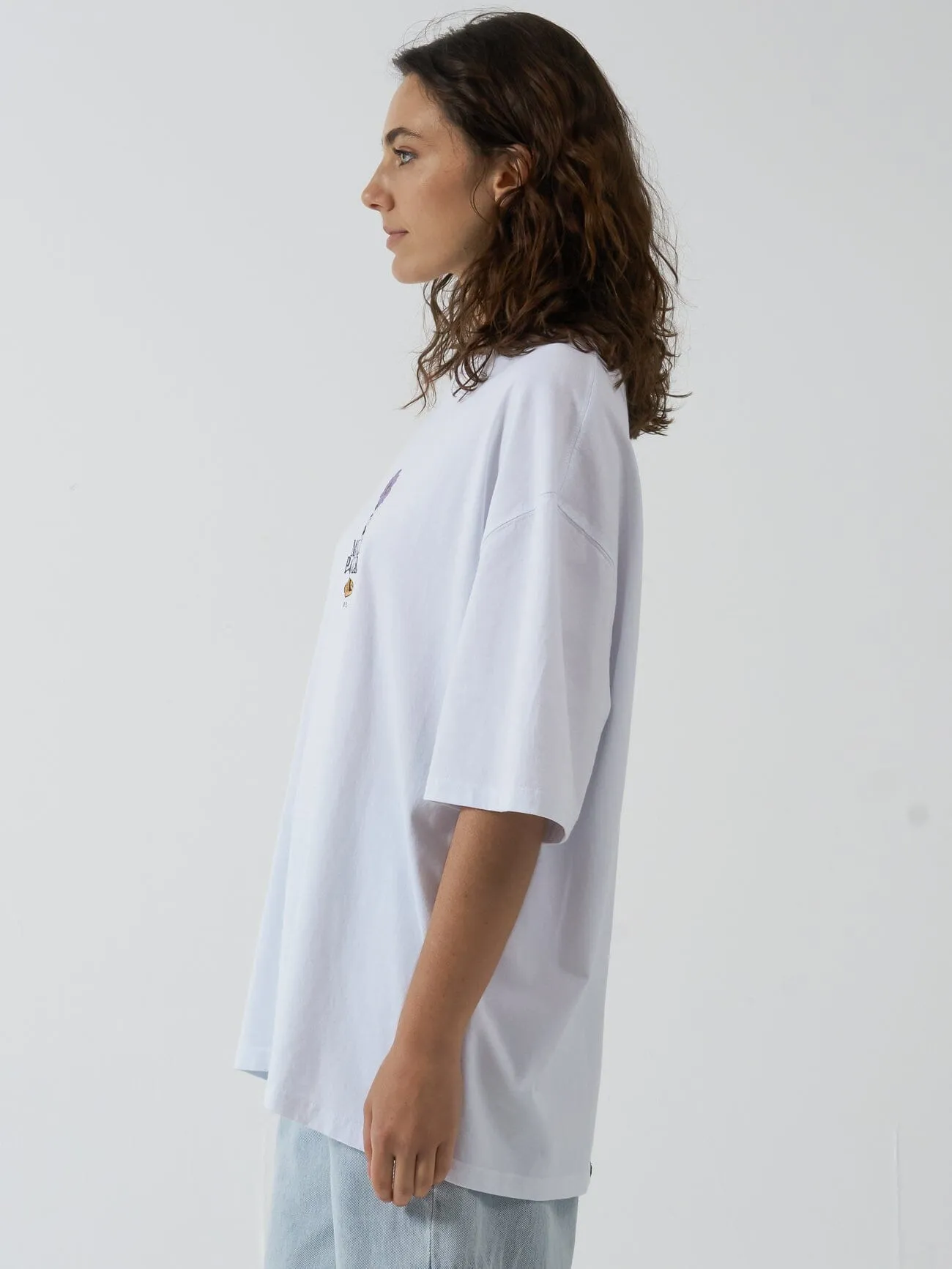 Mind Power Oversized Tee - White sold by Thrills product image thumbnail 4