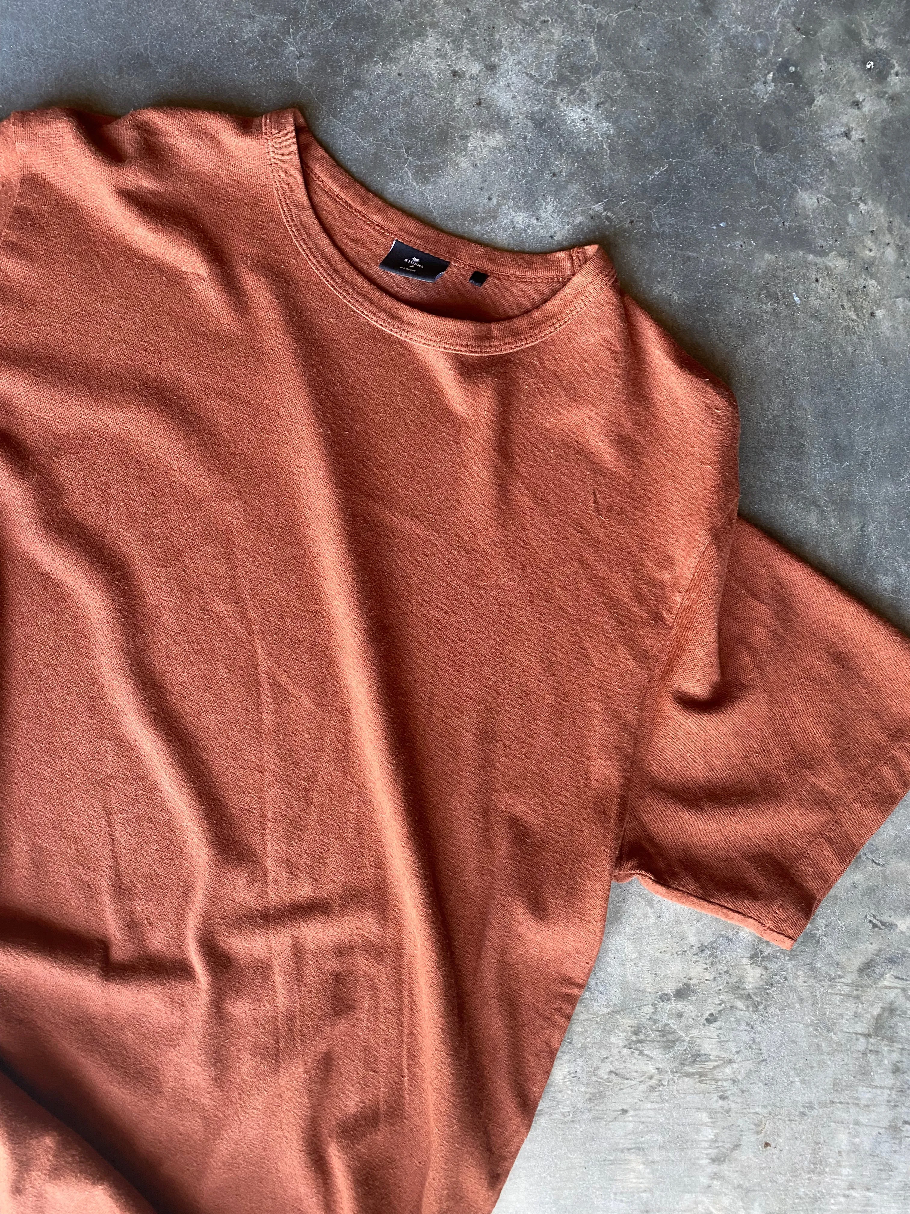 Hemp Box Tee - Coffee sold by Thrills product image thumbnail 4