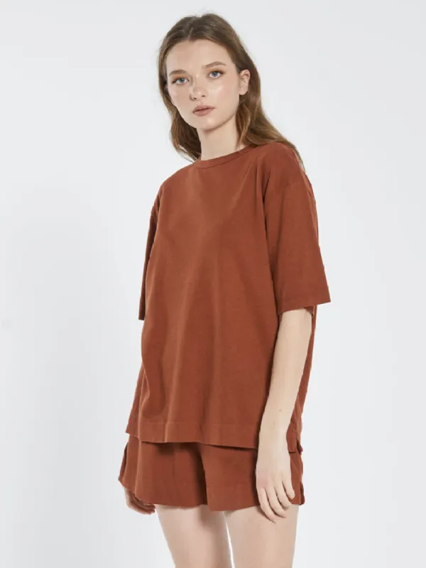 Hemp Box Tee - Coffee sold by Thrills