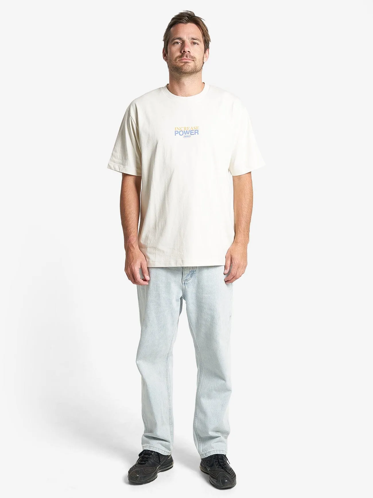 Increased Power Oversized Fit Tee - Heritage White sold by Thrills product image thumbnail 5