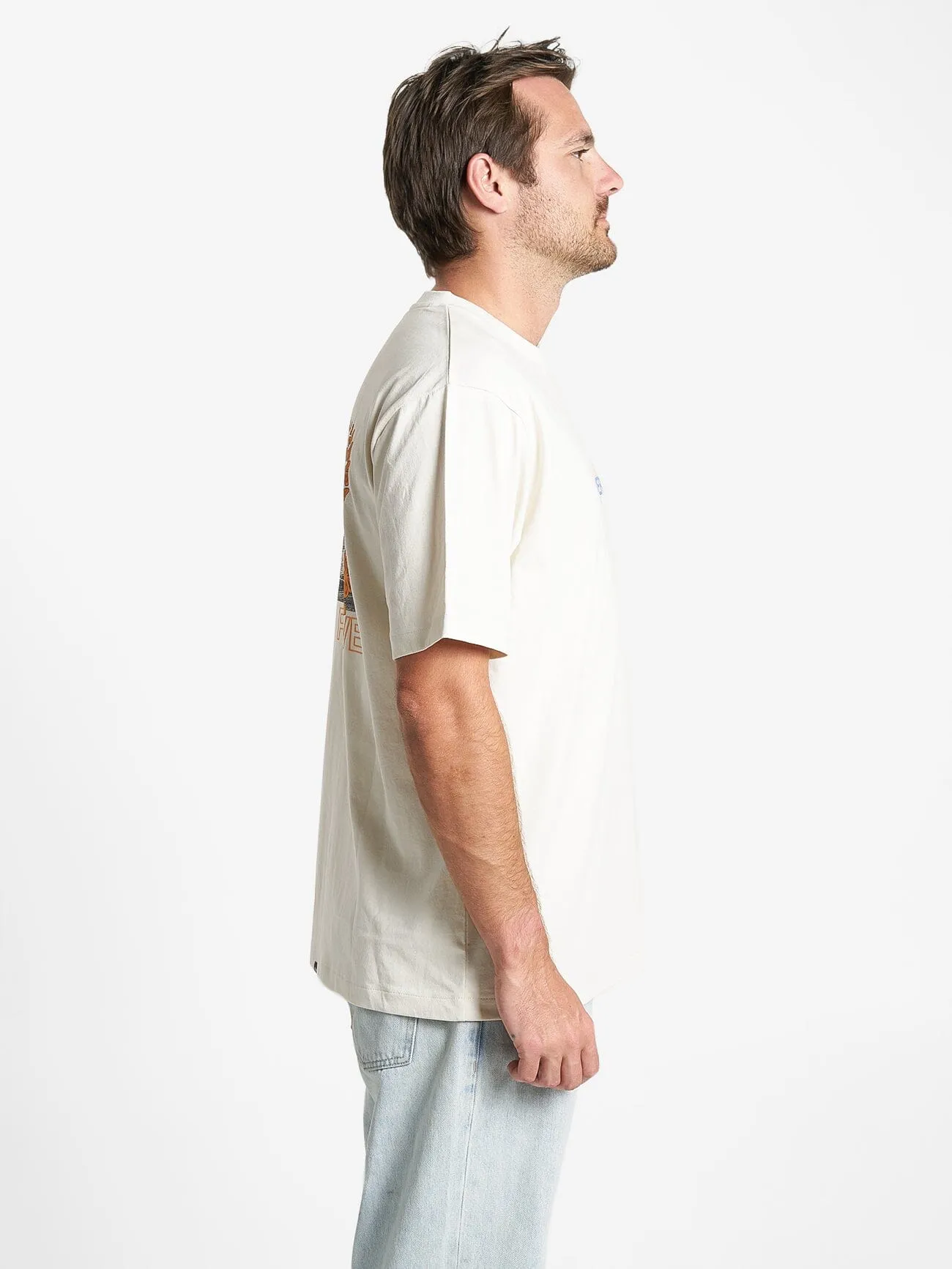 Increased Power Oversized Fit Tee - Heritage White sold by Thrills product image thumbnail 3