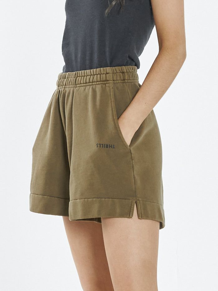 Minimal Thrills Fleece Short - Plantation sold by Thrills product image thumbnail 4