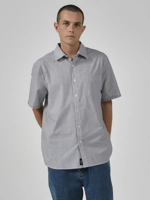 Occasions Short Sleeve Shirt - Black sold by Thrills