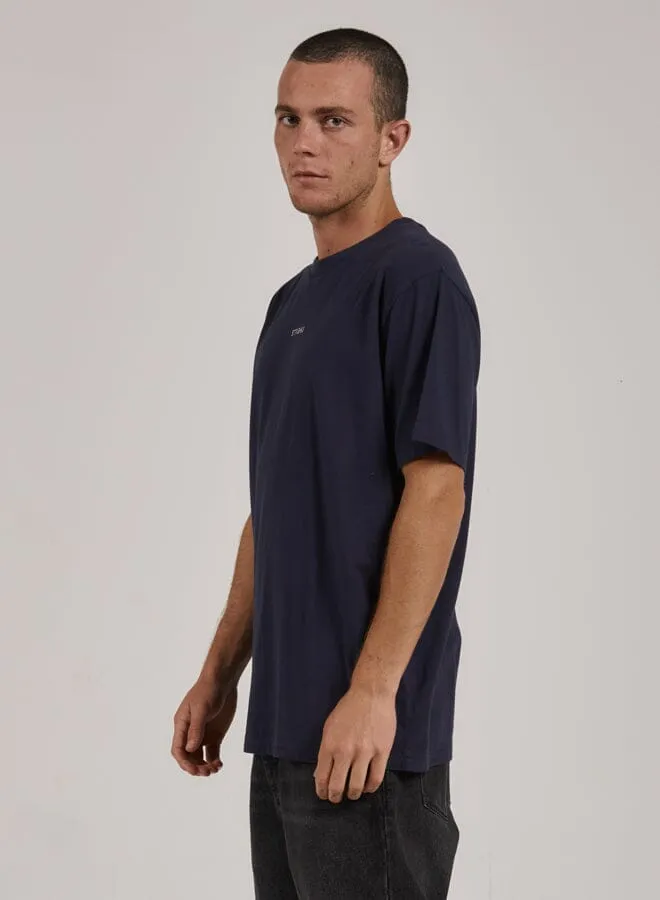 Minimal Thrills Merch Fit Tee - Station Navy sold by Thrills product image thumbnail 3