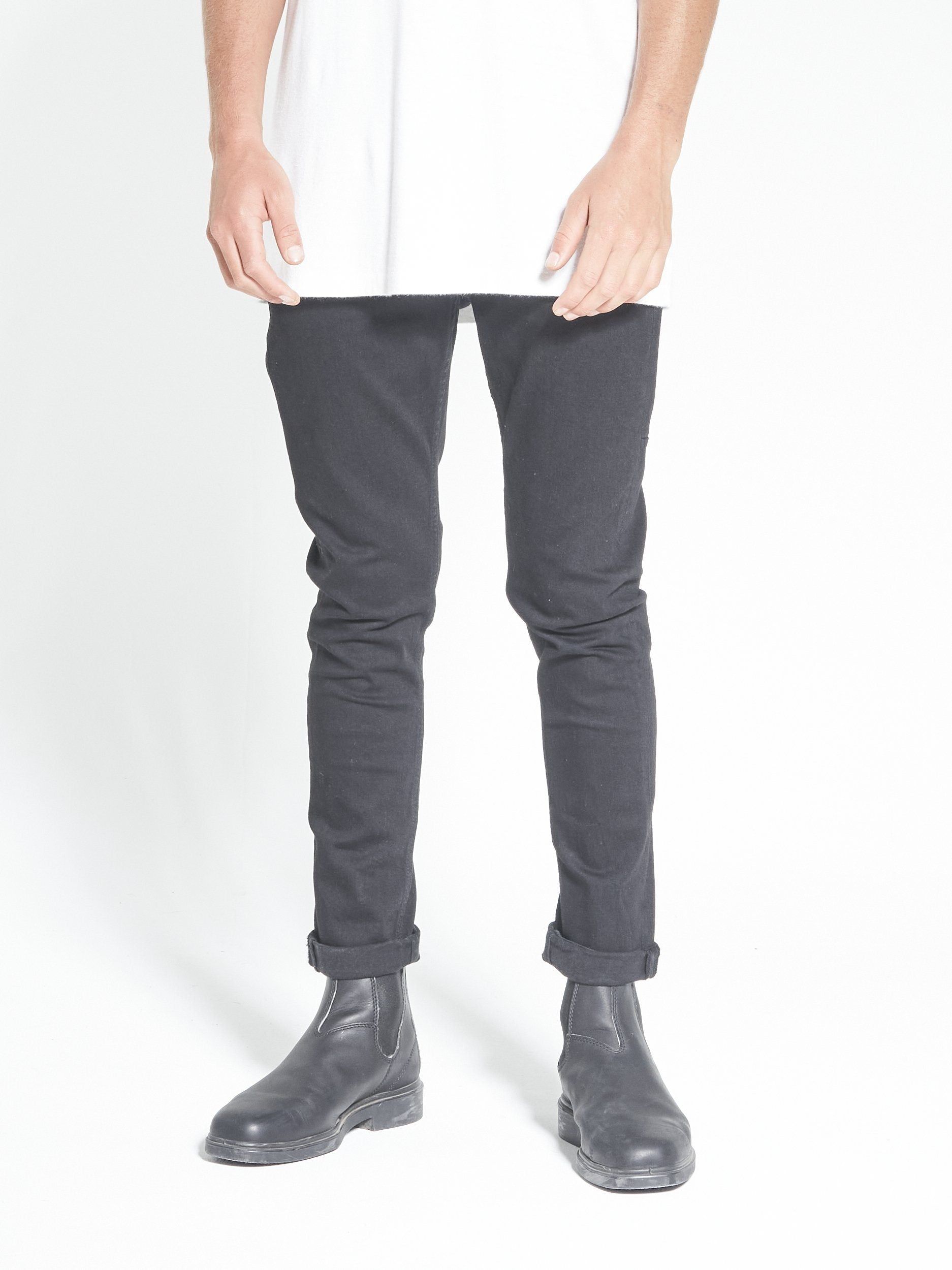 Needle Denim Jean - Black Rinse sold by Thrills product image thumbnail 4