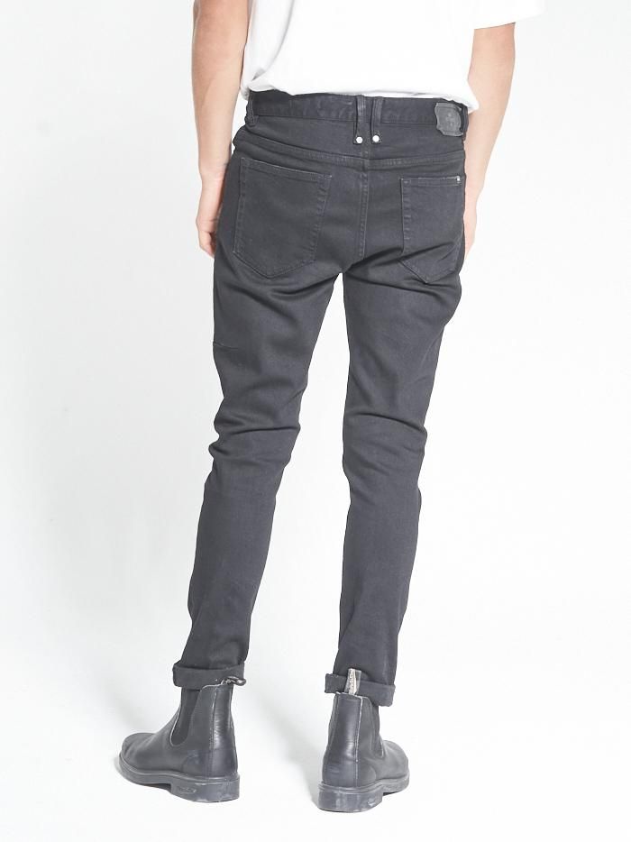 Needle Denim Jean - Black Rinse sold by Thrills product image thumbnail 2
