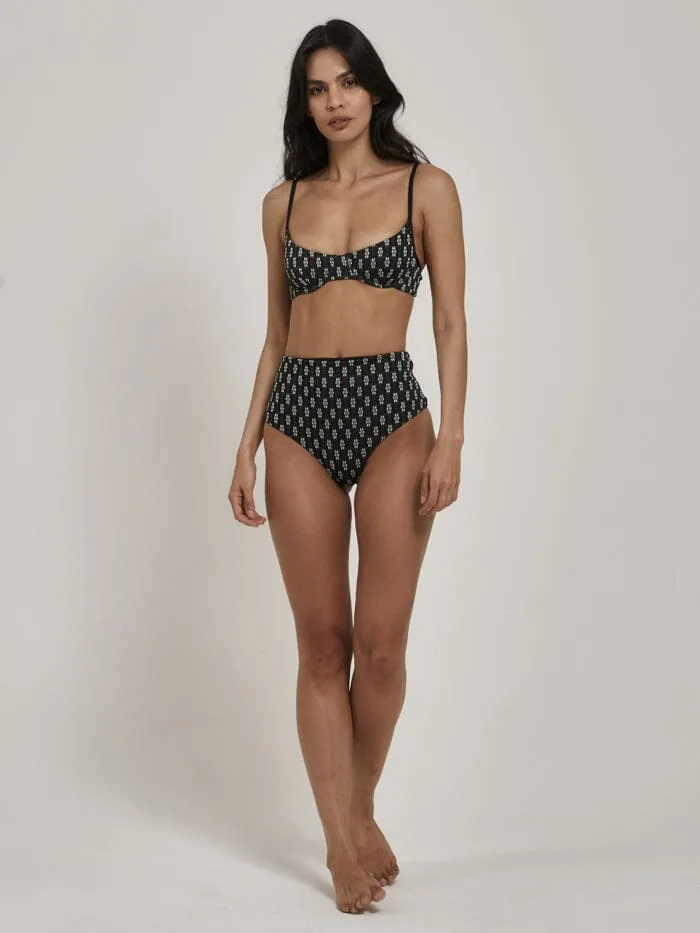 Jasmine Underwire Bikini Top - Black sold by Thrills product image thumbnail 4