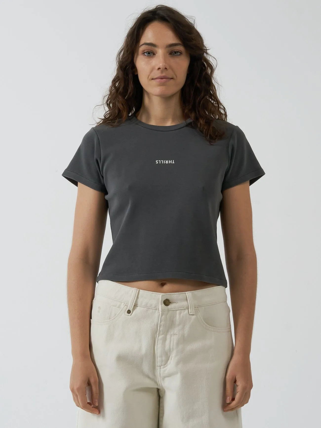 Minimal Thrills Mini Tee - Merch Black sold by Thrills