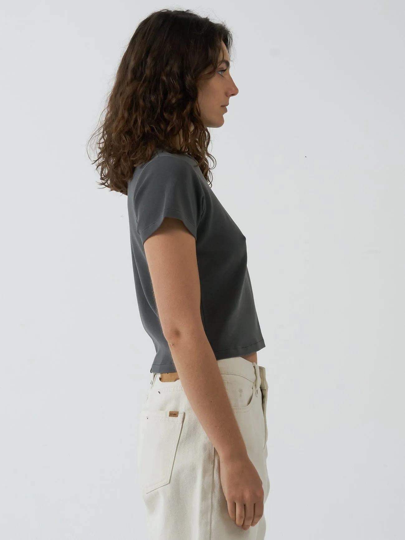 Minimal Thrills Mini Tee - Merch Black sold by Thrills product image thumbnail 3