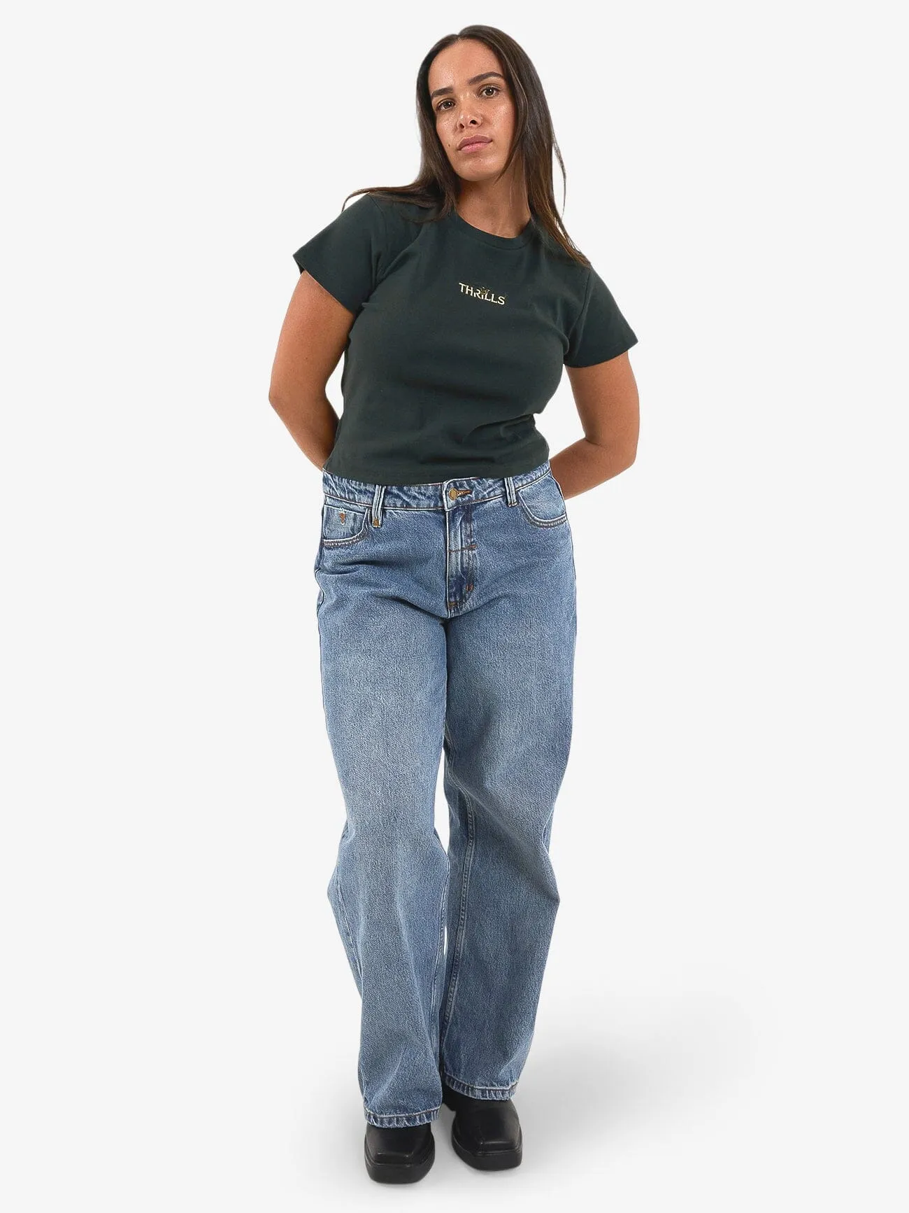 Secret Garden Mini Tee - Deep Forest sold by Thrills product image thumbnail 5