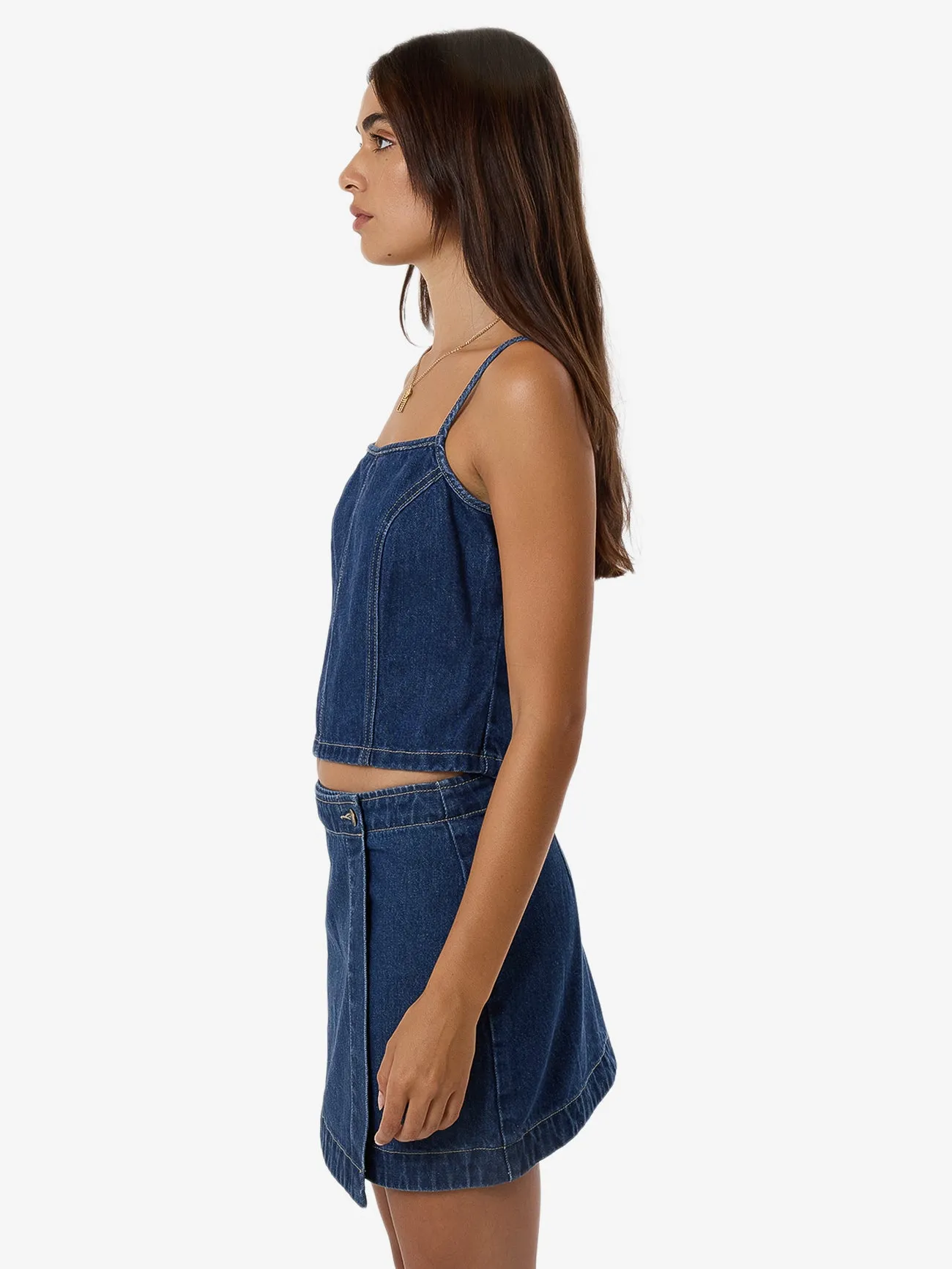 Rory Denim Top - Union Blue sold by Thrills product image thumbnail 3