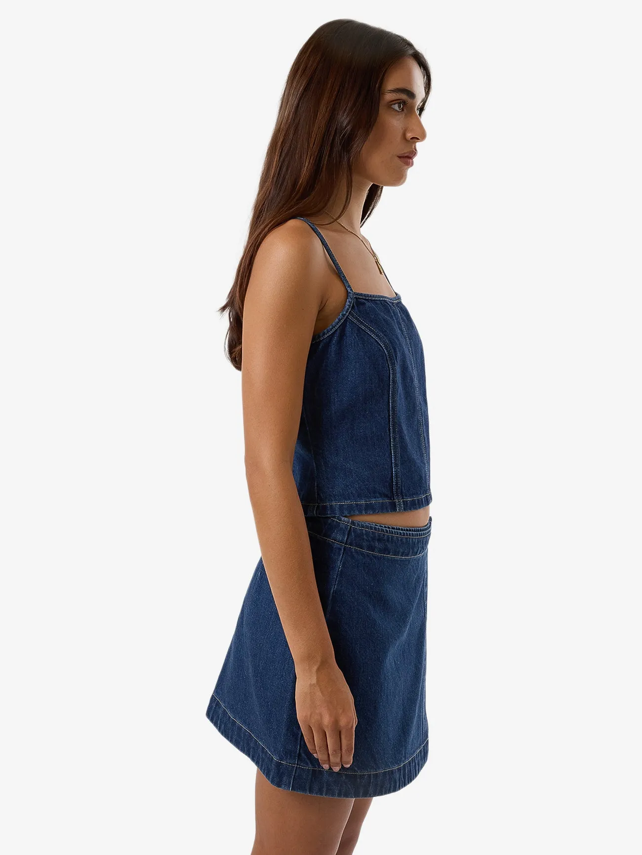 Rory Denim Top - Union Blue sold by Thrills product image thumbnail 4