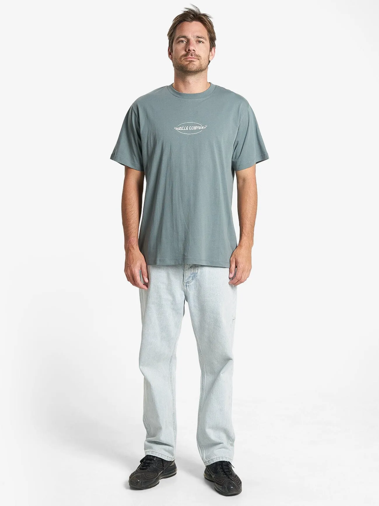 Orbit Merch Fit Tee - Scrubs Green sold by Thrills product image thumbnail 5