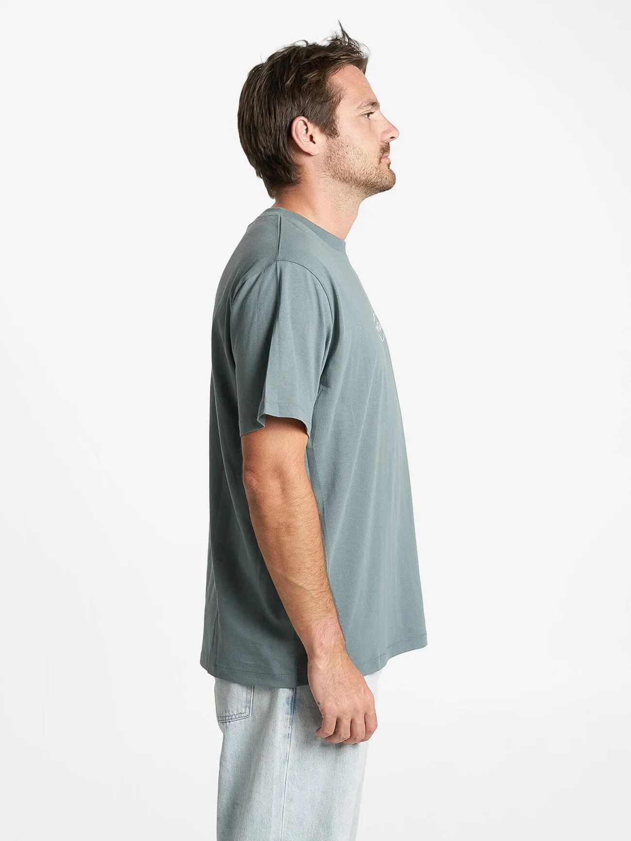 Orbit Merch Fit Tee - Scrubs Green sold by Thrills product image thumbnail 3