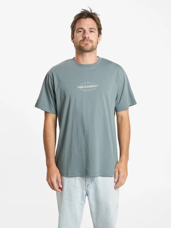 Orbit Merch Fit Tee - Scrubs Green sold by Thrills
