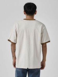 Thrills Oversize Fit Ringer Tee - Unbleached sold by Thrills