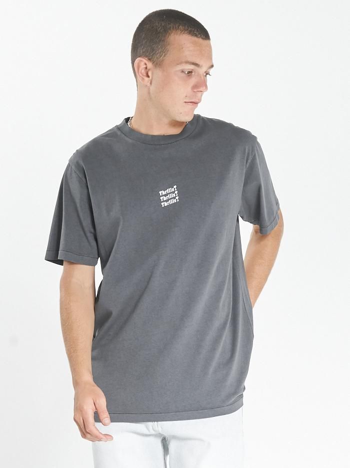 Thrills Unlimited Merch Fit Tee - Merch Black sold by Thrills product image thumbnail 3